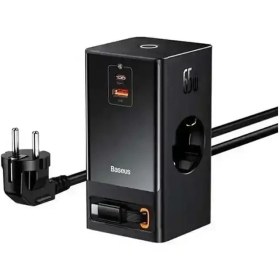تصویر شارژر رومیزی مدل Power Combo 5 in 1 65W بیسوس Baseus Power Combo 5 in 1 65W Desktop Charger
