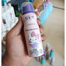 تصویر اسپری کودک آویور مدل Hello Kitty حجم 130 میل 