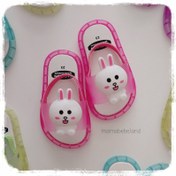 تصویر دمپایی چراغدار خرگوش 