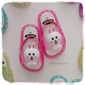 تصویر دمپایی چراغدار خرگوش 