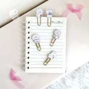 تصویر گیره کاغذ فانتزی 5 عددی 