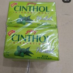 تصویر صابون سفید کننده سینثول نعناع ریحان Cinthol Herbal soap