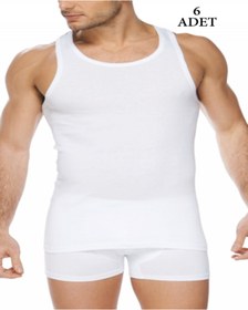 تصویر ورزشی بسته مردانه پانیه سفید برند Güryıldız کد 1600528261 