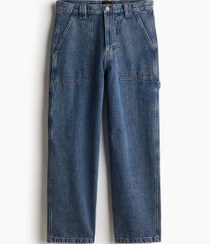 تصویر شلوار جین گشاد کارگری برند H&M Carpenter Baggy Jeans