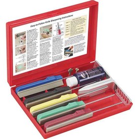 تصویر چاقو تیزکن حرفه ای Gatco – پنج سنگی Gatco Edgemate Professional Knife Sharpening