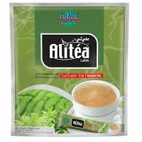 تصویر شیر چای _ لاته _علی تی با طعم جنسینگ Alitea مدل 5 در 1 پک 18 ساشه ای 