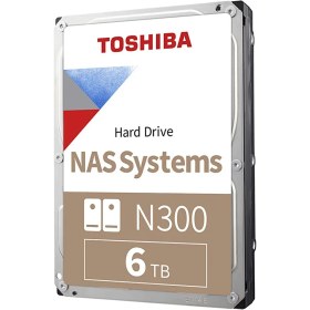 تصویر هارد اینترنال 6 ترابایت توشیبا مدل N300 Toshiba N300 6TB SATA 3.0 HDD