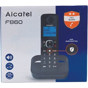 تصویر تلفن بی سیم آلکاتل مدل F860 alcatel f860 cordless phone