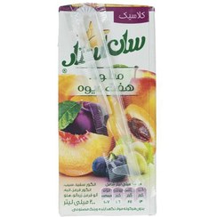 تصویر آبمیوه هفت میوه 200 سی سی سان استار 