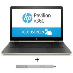 تصویر لپ تاپ اچ پی مدل Pavilion x360 - 14-ba104ne با پردازنده i5 و صفحه نمایش Full HD لمسی ا HP Pavilion x360 ba104ne | 14inch | Core i5 | 8GB | 1TB | 2GB HP Pavilion x360 ba104ne | 14inch | Core i5 | 8GB | 1TB | 2GB
