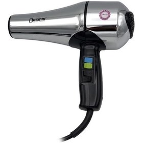 تصویر سشوار حرفه ای دسینی مدل KD-2828 Dessini Professional Hair Dryer Model KD-2828, 2000W, AC Motor, 2 Speed & Temperature Settings, Ion Technology, Includes Concentrator