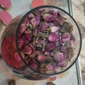 تصویر غنچه گل محمدی درجه یک بصورت غنچه 255 گرمی 