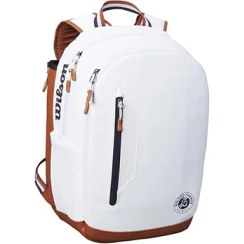 تصویر کوله پشتی ویلسون مدل تور سفید رولاند گروس | Roland Garros Tour White backpag Roland Garros Tour White backpak | 8006602001