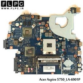 تصویر مادربرد لپ تاپ ایسر Aspire 5755 HM65_P5WE0_LA-6901P گرافیک اینتلی 