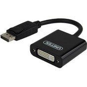 تصویر تبدیل DisplayPort به DVI یونیتک مدل Y-5118AA 