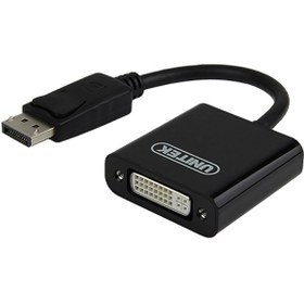 تصویر تبدیل DisplayPort به DVI یونیتک مدل Y-5118AA 