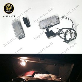 تصویر چراغ داشبورد 206 با میکروسوییچ، کلید و سیم‌کشی دست‌ساز کامل و آماده نصب Light in box of dashboard for peugeot 206