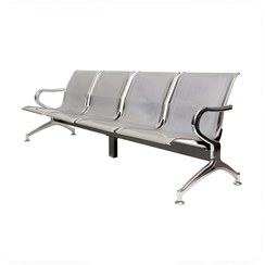 تصویر صندلی انتظار فرودگاهی چهار نفره Four-seater airport waiting chair