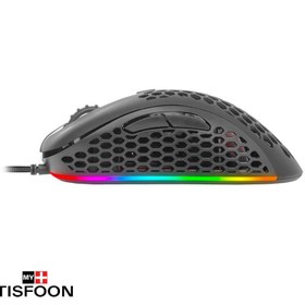 تصویر ماوس گیمینگ گرین GM602 RGB Green GM602 RGB Gaming Mouse