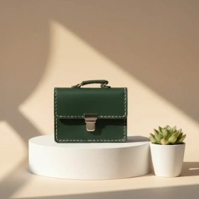 تصویر کیف جاکارتی چرم بزی (مینی دیپلمات) 