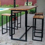 تصویر میز و صندلی ناهارخوری مدل TMD512 