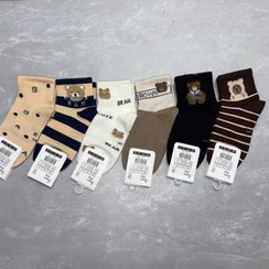 تصویر جوراب ساق کوتاه بچگانه 