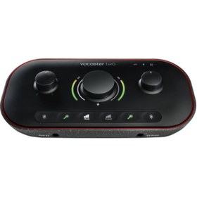 تصویر کارت صدا Focusrite Vocaster Two Focusrite Vocaster Two Podcast Interface