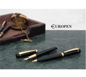 تصویر ست خودکار و خودنویس مدل Cool یوروپن کول ا Europen Cool Ballpoint Pen and Fountain Pen Set Europen Cool Ballpoint Pen and Fountain Pen Set
