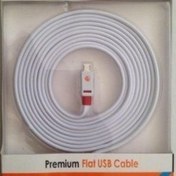 تصویر کابل شارژ برند گریفین مدلSPEED PREMIUM FLAT USB CABLE میکرو 