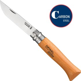 تصویر چاقو اپینل 09 کربن Opinel No.09 Carbon Steel Folding Knife 