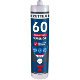 تصویر چسب و درزگیر ام اس پلیمر زتکس zettex ms 60 polymer Zettex 60