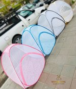 تصویر پشه بند کلبه ای سایز بزرگ نوزادی و کودک 