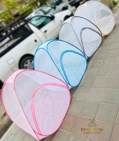 تصویر پشه بند کلبه ای سایز بزرگ نوزادی و کودک 