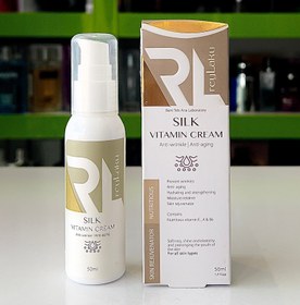 تصویر کرم ابریشم ریلاکو REYLAKU silk vitamin cream