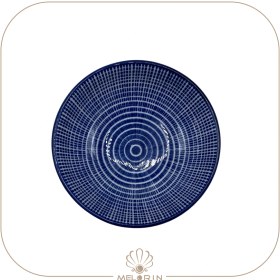 تصویر مزه خوری آبی خطی 