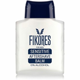 تصویر افتر شیو مردانه فیکورس Fikores مدل Sensitive حجم 100 میلی لیتر 