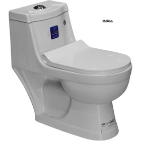 تصویر توالت فرنگی ایساتیس مدل ملینا 