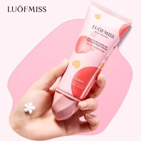 تصویر کرم دست تیوپی هلو طرح بستنی لوفمیس LUOFMISS Peach And Vaseline Smooth Hand Cream