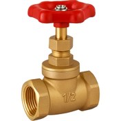 تصویر شیر سوزنی برنجی کیزایران - " globe valve brass Kizz iran