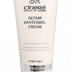 تصویر کرم روشن کننده و ضد لک سینره مناسب انواع پوست حجم 65 میل cinere repair whitening cream for all skin type 65ml