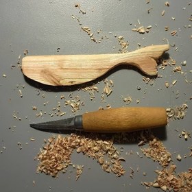 تصویر مغار چاقویی زیر خم ۶ سانت 