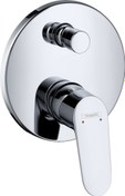 تصویر شیر حمام توکار hansgrohe مدل Focus کد 31945000 - ب ا Hansgrohe Focus Single lever bath mixer for concealed installation Hansgrohe Focus Single lever bath mixer for concealed installation