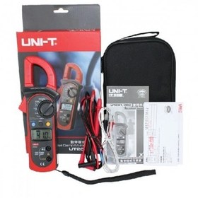 تصویر مولتی متر کلمپی دیجیتال AC ـ 400 آمپر دقیق UNI-T مدل UT202 Digital clamp multimeter AC - 400 amperes accurate UNI-T model UT202