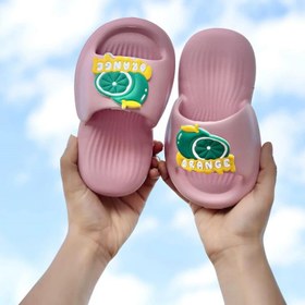 تصویر دمپایی بچگانه مدل صدف - مشکی / ۲۷ Sadaf