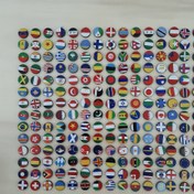 تصویر استیکر پرچم کشورها 