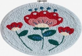 تصویر بسته آموزش گلدوزی با پانچ 