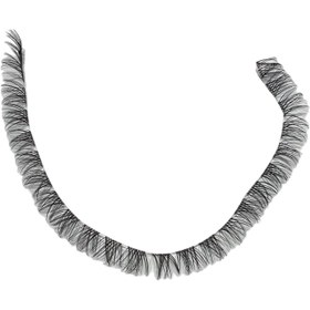 تصویر مژه ریسه ای سایز ۱۰ رنگ مشکی و رنگی 