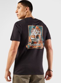 تصویر تی‌شرت گرافیکی با طرح پشت برند timberland Back Graphic T-Shirt