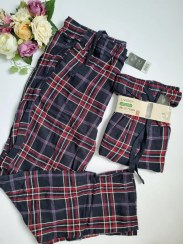 تصویر شلوار راحتی مردانه برند لیورجی - L / سرمهای قرمز 