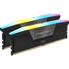 تصویر رم کورسیر VENGEANCE RGB 32GB (2x16GB) DDR5 5600MHz C40 